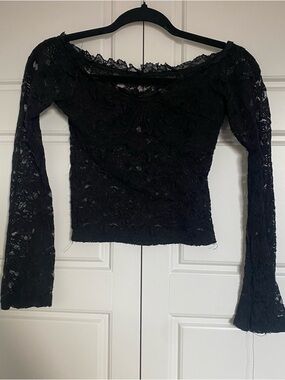 Gothic Lace Long Sleeve Top